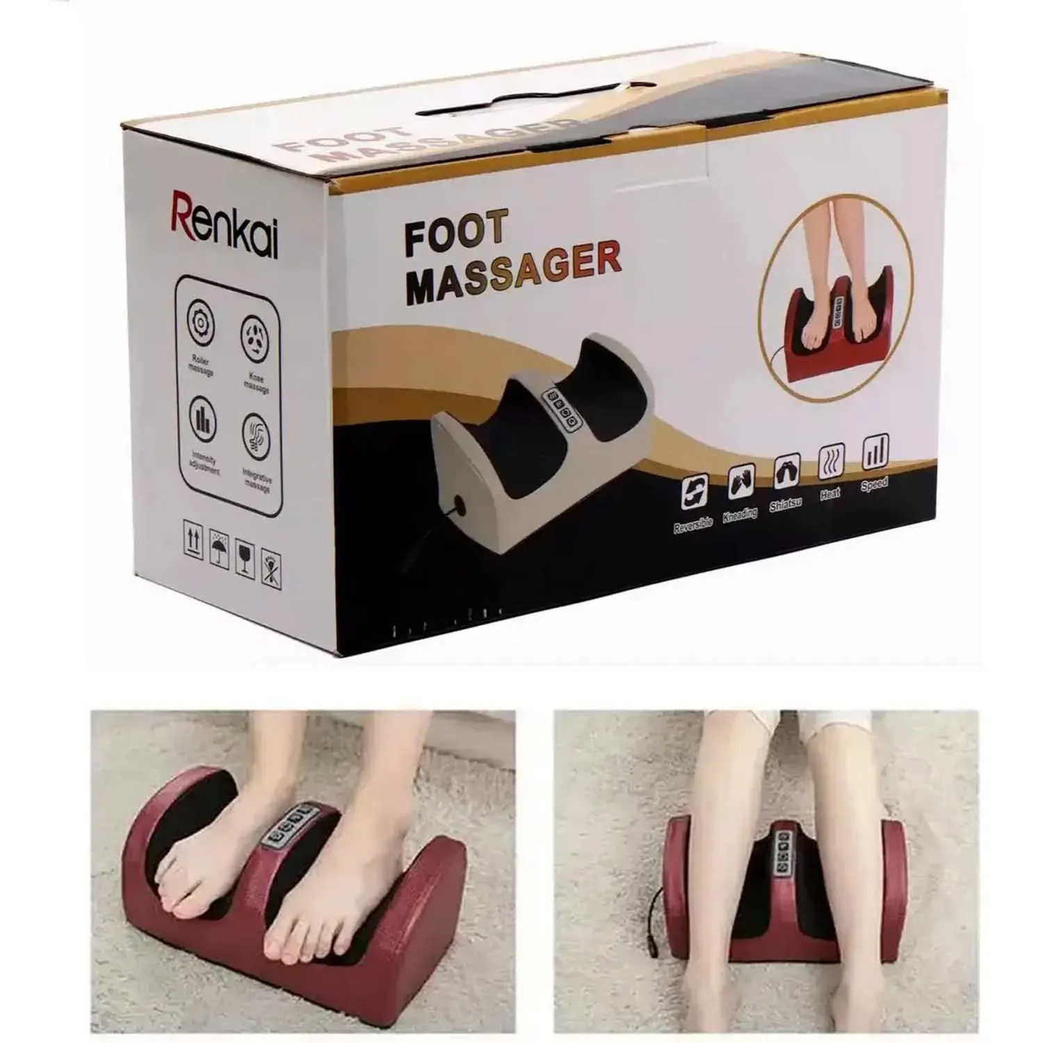MM Foot Massager with Heater Hover