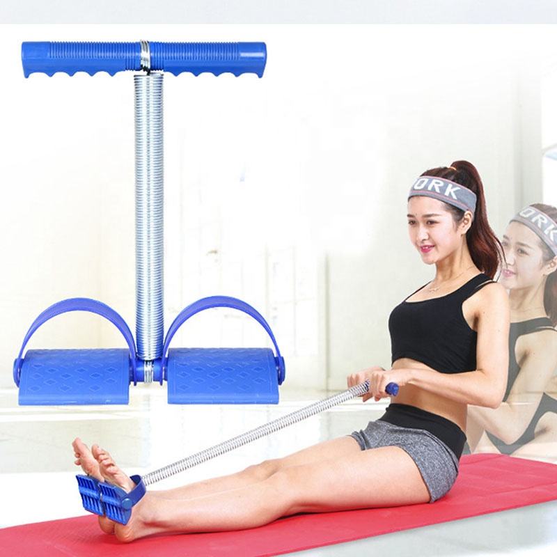 Home Fitness Multi Function Abdominal Sit-up Assistant Single Double Spring Tummy Trimmer Pedal Puller Hover